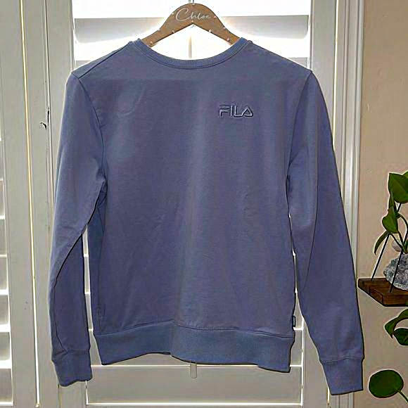 DONATING 03-15 Fila‎ French terry pullover sweatshirt - Picture 2 of 13